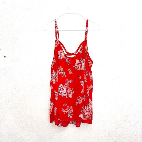 Torrid Floral Georgette Flowy Camisole Tank Size 2 - Picture 6 of 7
